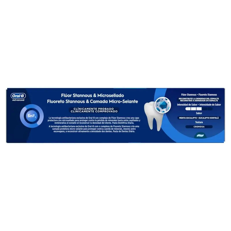 Oral-B Advanced vahvistaa hammaskiillettä, 75 ml