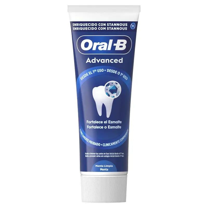 Oral-B Advanced vahvistaa hammaskiillettä, 75 ml