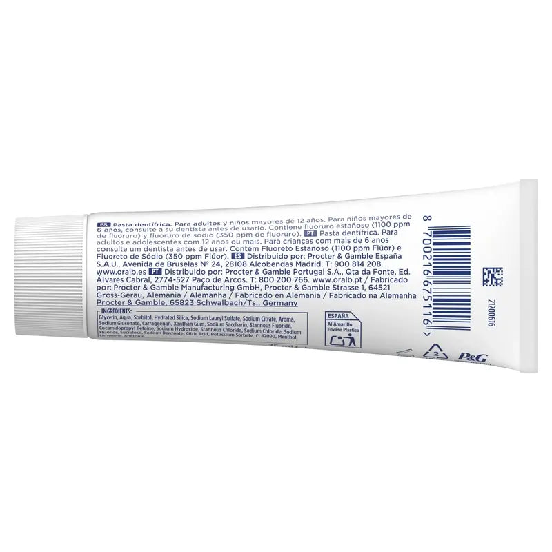 Oral-B Advanced vahvistaa hammaskiillettä, 75 ml