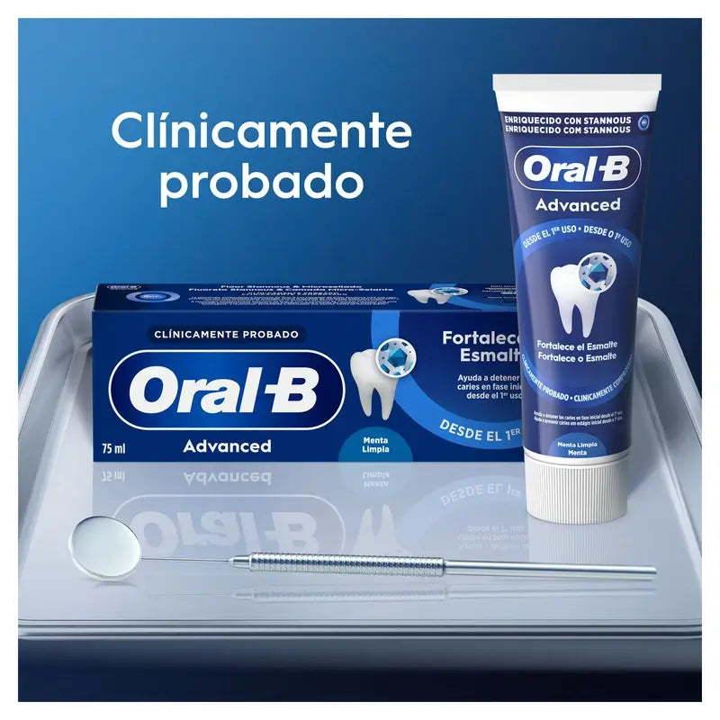 Oral-B Advanced vahvistaa hammaskiillettä, 75 ml