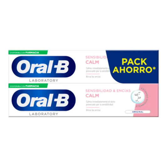 Oral-B Laboratory Sensitivity & Gums Control Original -hammastahna 2 x 100 ml