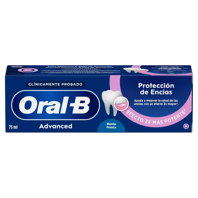 Oral-B Advanced -hammastahna, ikenien suojaus, raikas minttu, 75 ml