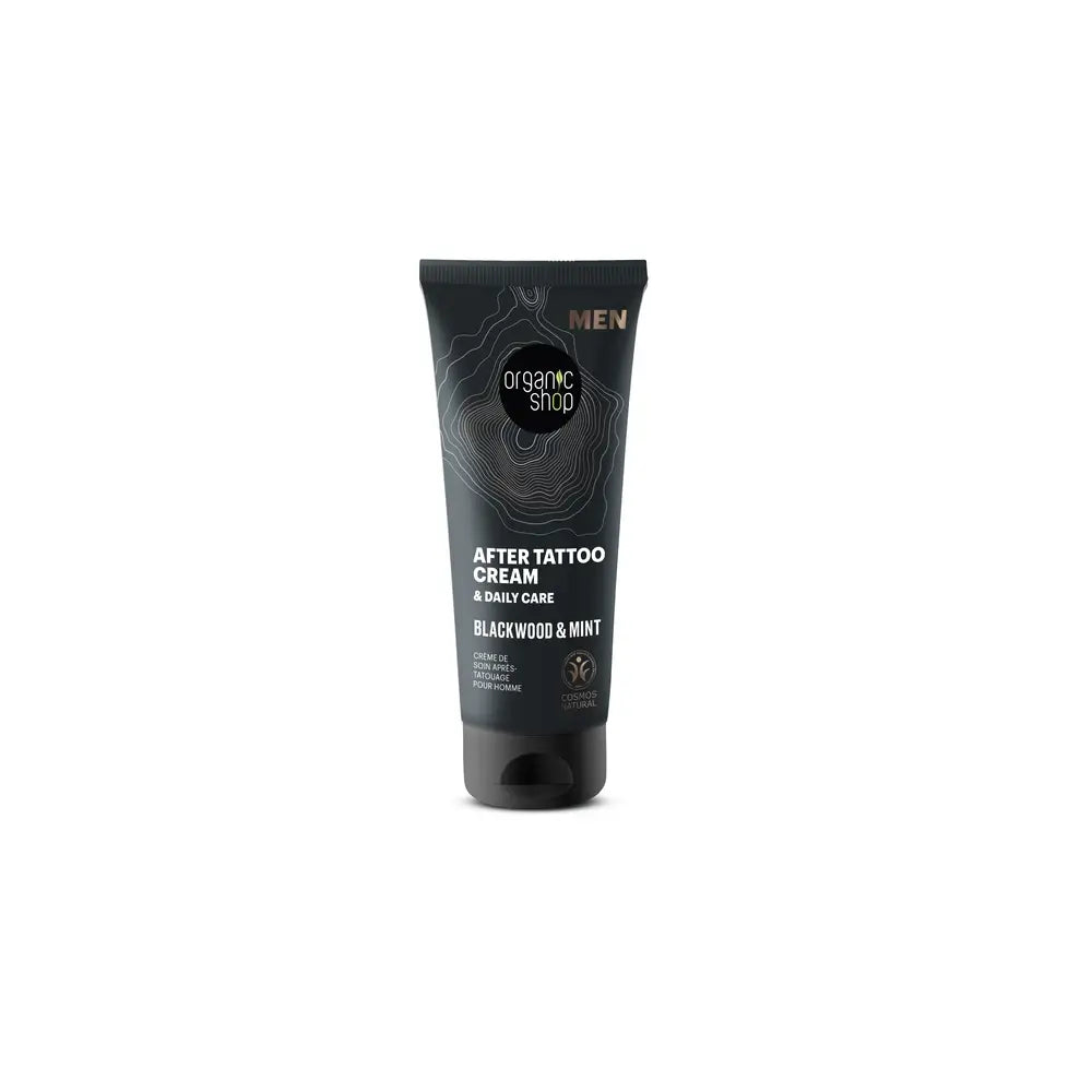 Organic Shopin tatuoinnin jälkihoitovoide, tammenkuori ja minttu, 75 ml 