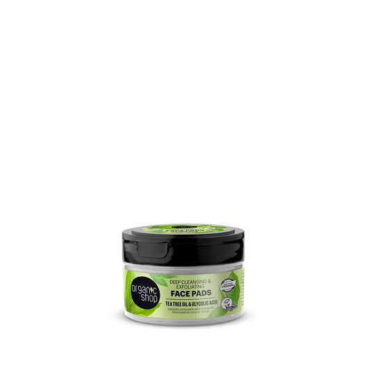 Organic Shop - kasvojen kuorintalevyt syväpuhdistukseen, 20 kpl

 