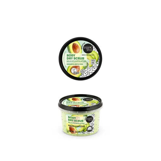 Organic Shopin avokado- ja chia-vartalokuorinta, 250 ml