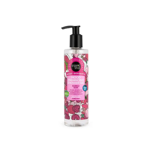 Organic Shop -suihkugeeli, Chicle, 280 ml 