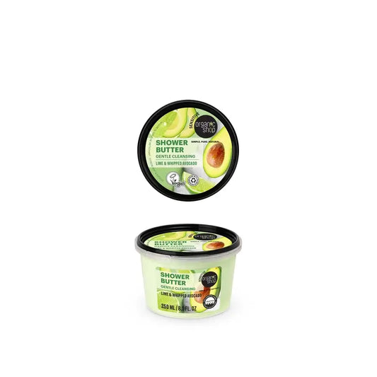 Organic Shop Avokado- ja limettisuihkuvoide, 250 ml