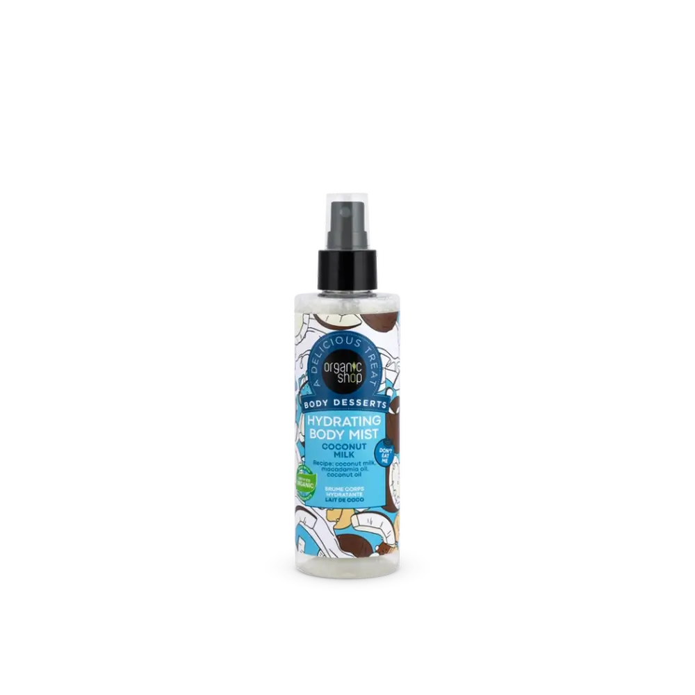 Organic Shop Kosteuttava vartalovoide, kookosmaito, 200 ml 