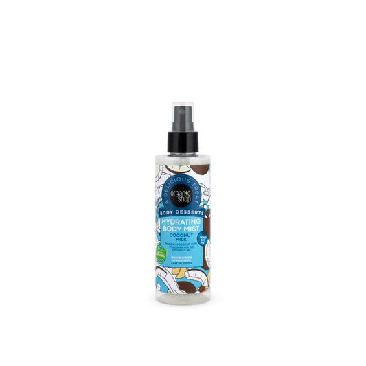 Organic Shop Kosteuttava vartalovoide, kookosmaito, 200 ml 