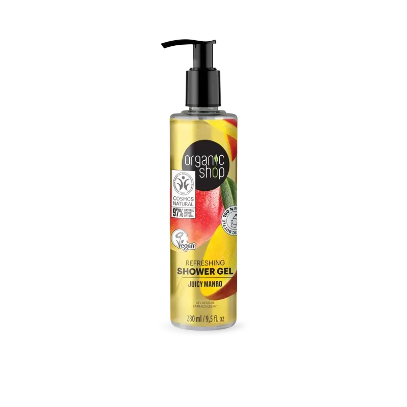 Organic Shop Mix - mangon tuoksuinen korjaava suihkugeeli, 280 ml