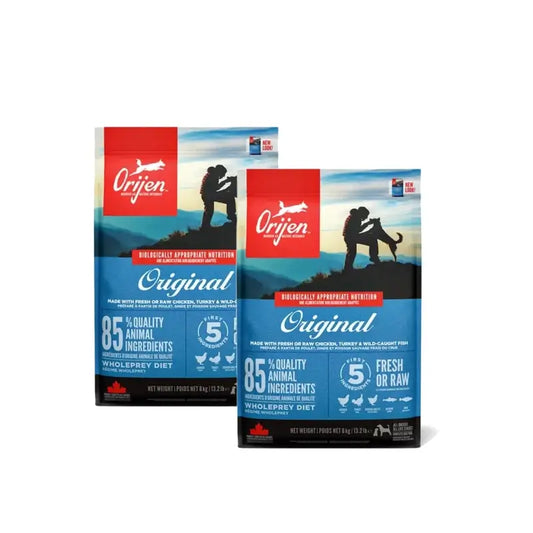 Orijen Canine Adult Original  2 x 6 kg:n pakkaus  koiranruoka