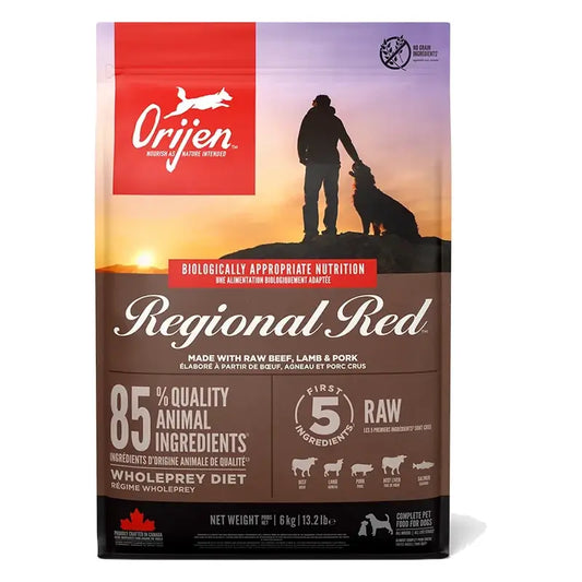 Orijen Canine Adult Regional Red 6 kg  koiranruoka