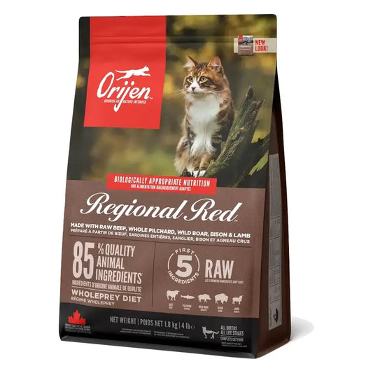 Orijen Feline Regional Red 1,8 kg  kissanruoka