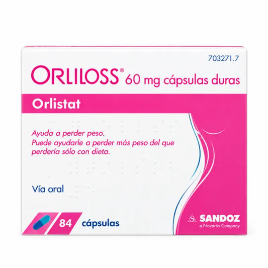 Orliloss 60 mg, 84 kapselia