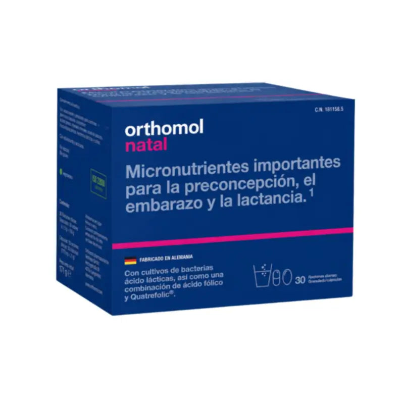 Orthomol Nata Granulados, 30 kapselia