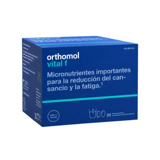 Orthomol Vital F -rakeet, 30 pussia