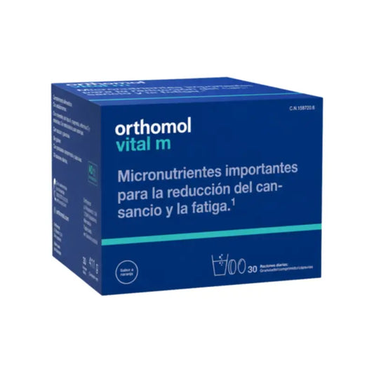 Orthomol Vital M -rakeet, 30 pussia