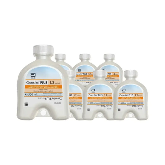 Osmolite Plus 8 R.T.H. Neutraali, 8 x 500 ml 