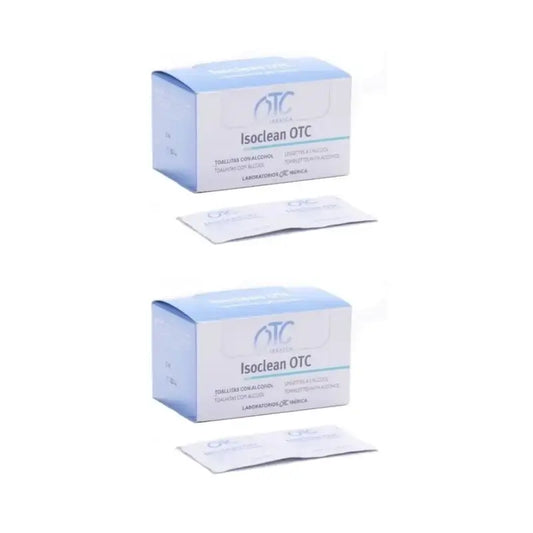 Otc Isoclean -alkoholipyyhkeet, 2 x 50 kpl 