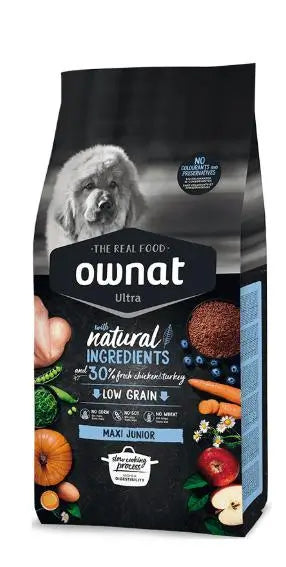 Ownat Ultra Canine Junior Maxi 3 kg, koiranruoka