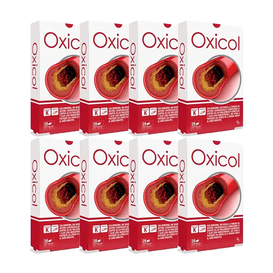 Oxicol, 8 x 28 kapselin pakkaus