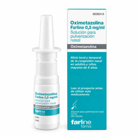 Farline Oksimetatsoliini 0,5 mg/ml nenäsumutin 15 ml
