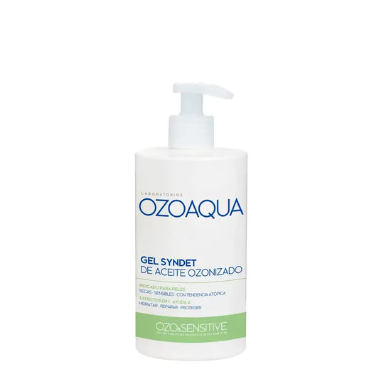 Ozoaqua Ozosensitive -syndet-geeli ozonisoidulla öljyllä, 500 ml