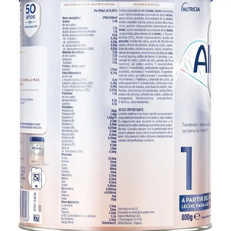 Almirón Profutura 1, 12 x 800 g
