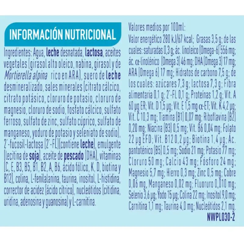 Nestlé Nan Optipro 1 nestemäinen, 12 x 500 ml
