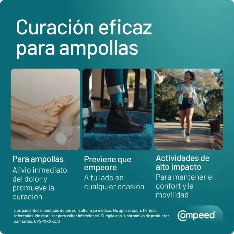 Compeed Pack -sormien ja jalkojen laastarit, 2 x 8 kpl