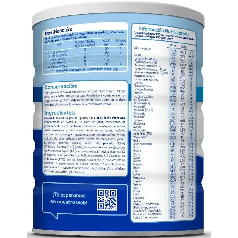 Nutribén Natal Pro-Alfa -maito aloittelijoille, 2 x 400 g