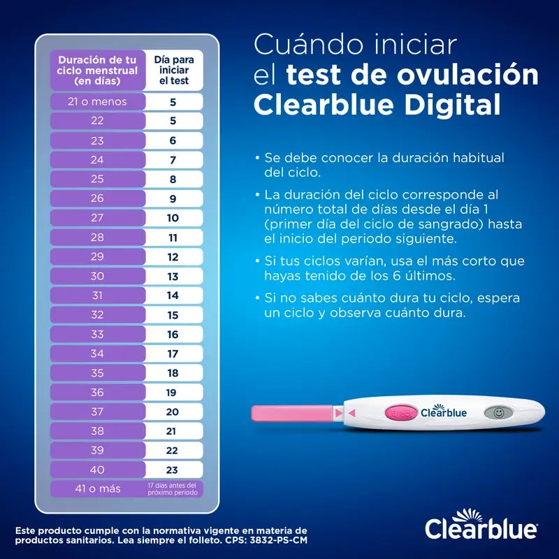 Clearblue Pack - analoginen raskaustesti (3 kpl) + Clearblue-ovulaatiotesti (30 kpl)