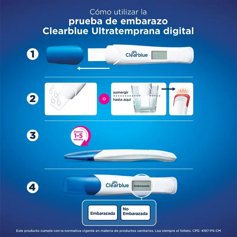Clearblue Pack -digitaalinen erittäin varhainen raskaustesti, 3 testiä