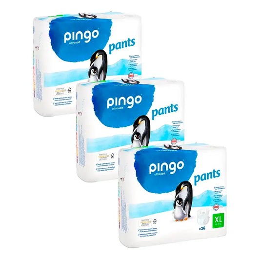 Pingo Nappy Nappy Pants Size 6, Pack 2 X 26 Units
