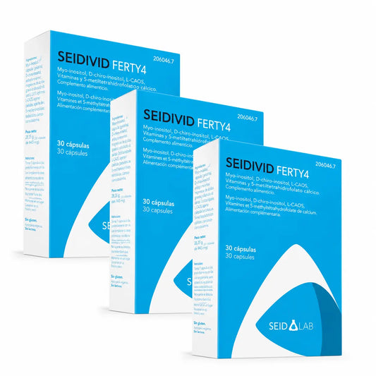 3 x Seidivid Ferty4 -pakkaus, 30 kapselia