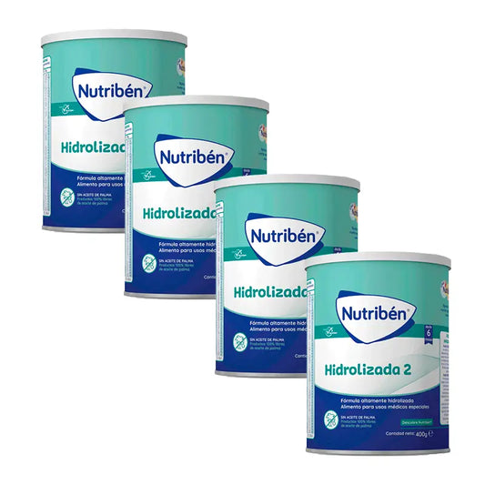 Nutribén Hydrolysed 2 Milk Continuation, 4 X 400 g