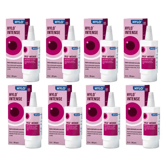 Hylo Intense -silmätipat 10 ml, 8 kpl:n pakkaus