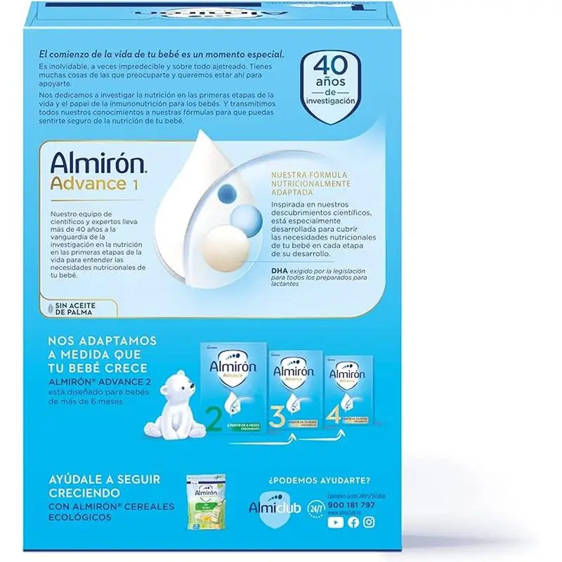 Almirón Advance 1, 8 x 1200 g