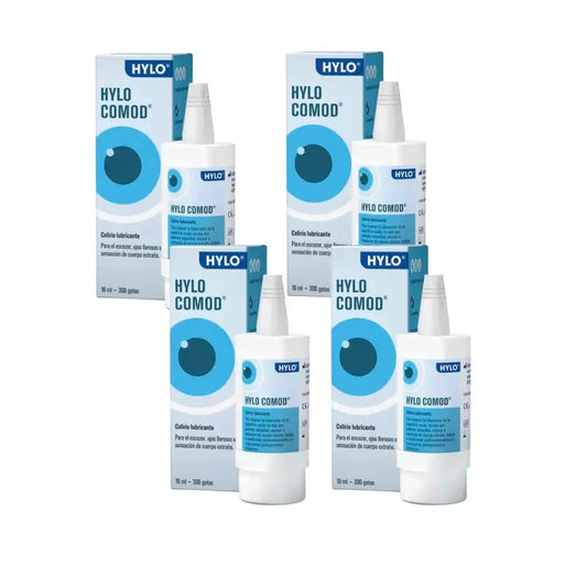 Hylo Comod silmätipat 10 ml, 4 kpl:n pakkaus