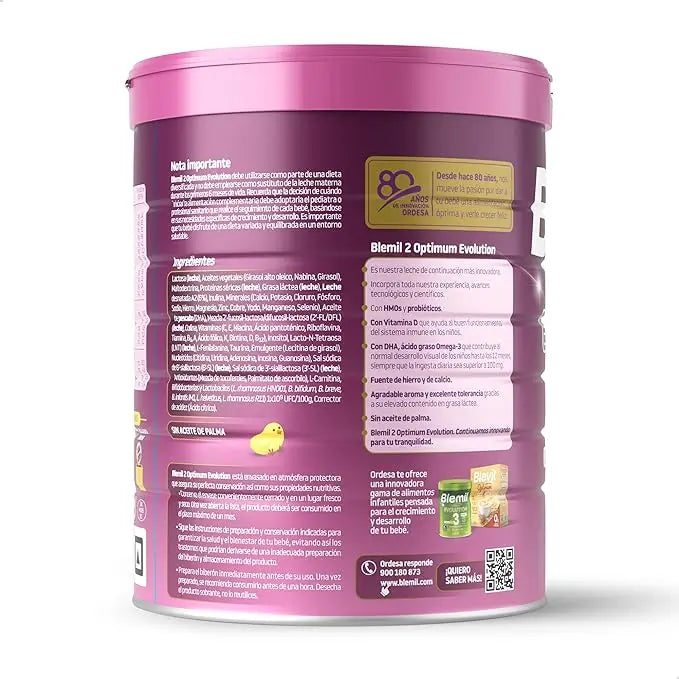 Blemil Optimum Evolution 2 jatkomaitoseos, 2 x 800 g