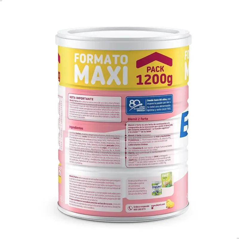Blemil Plus 2 Forte, 4 x 1200 g