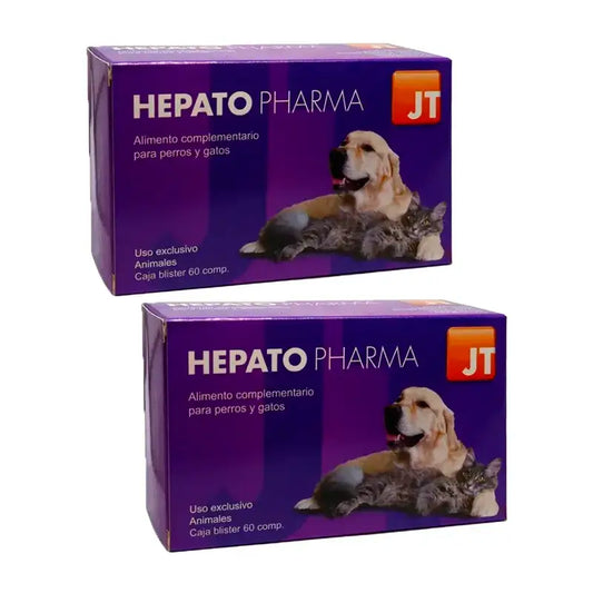 JTPharma Hepato Pharma, Pack 2 x 60 tablets