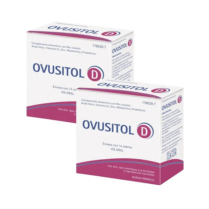 Ovusitol D, 2 x 14 pussia
