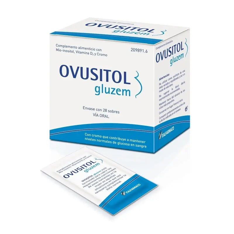 Ovusitol Gluzem -pakkaus, 2 x 28 annospussia