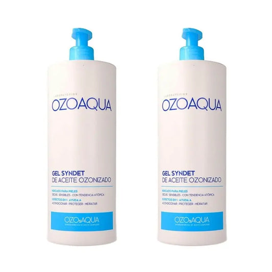 Ozoaqua-pakkaus: otsonipitoinen nestesaippua, 2 x 1000 ml
