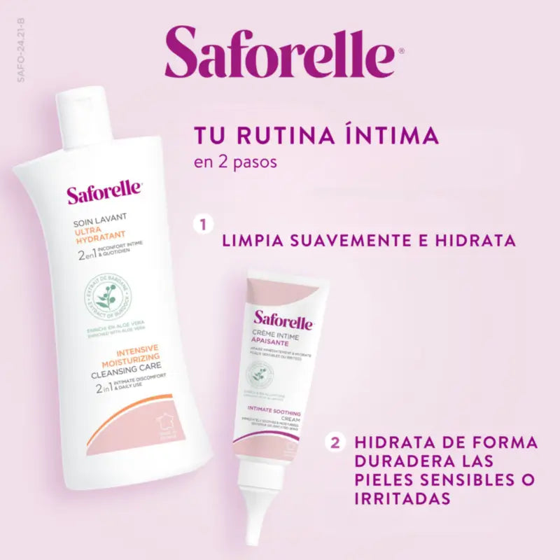 Saforelle Ultra-kosteuttava intiimigeeli 250 ml