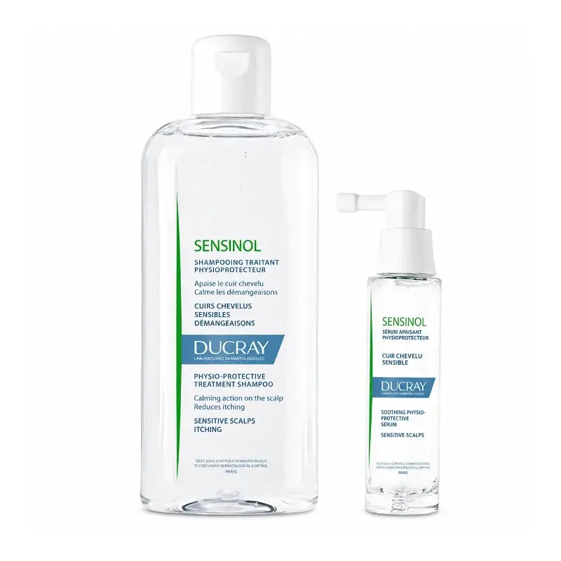 Ducray Pack Sensinol -shampoo 200 ml + Sensinol -seerumi 30 ml