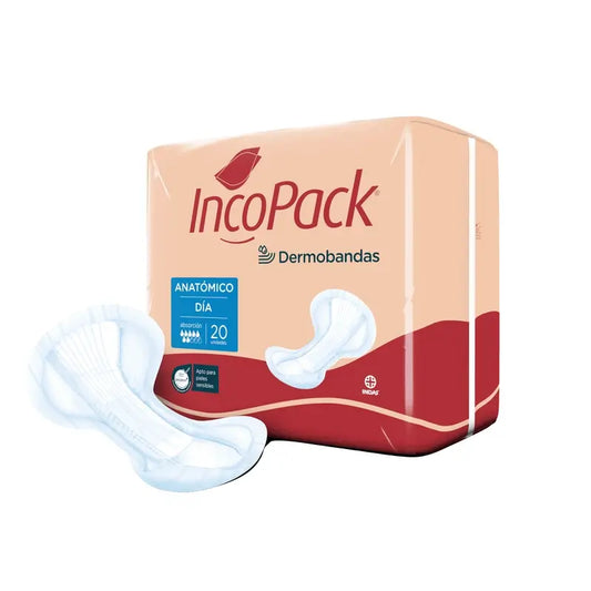 Incopack Anatómico Día, 80 kappaletta