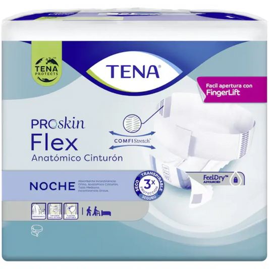 Tena Flex Proskin Anatominen yövaippa, suuri koko, 80 kpl