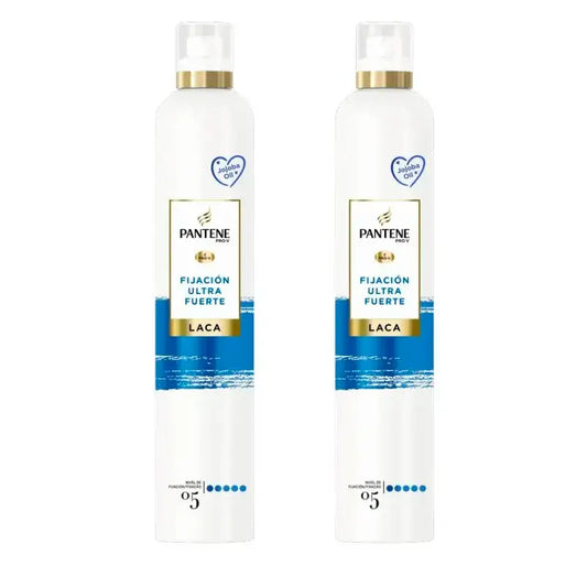 Pantene E Pro-V -hiuslakka, erittäin vahva kiinnitys, 2 x 370 ml:n pakkaus